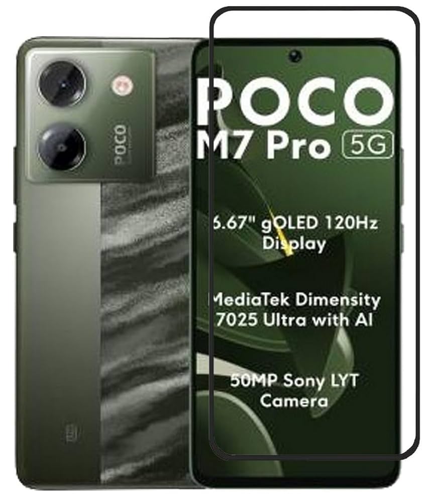 G-Rhino - POCO M7 - New Model Tempered Glass Screen Protector